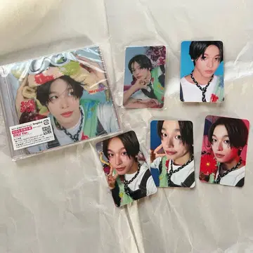 NCT WISH songbird 일본반 CD 앨범 트레이딩 카드 리쿠