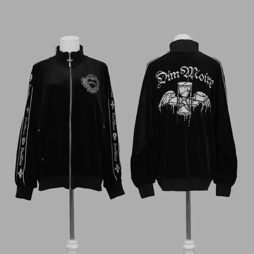 Dimmoire Evil Cat Hooded Zip-up Black | Bunjang Global