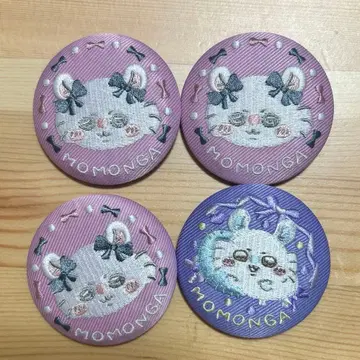 치이카와 (먼작귀) 자수 캔뱃지 비스켓 2 모몽가