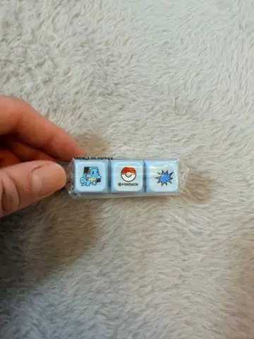 [ 가격 인하 협상 가능 ] 포켓몬 꼬부기 키보드 키링 올리브영 콜라보