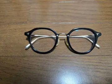 BJ CLASSIC 라운드 안경 블랙 케이스 포함(COM-573NT)