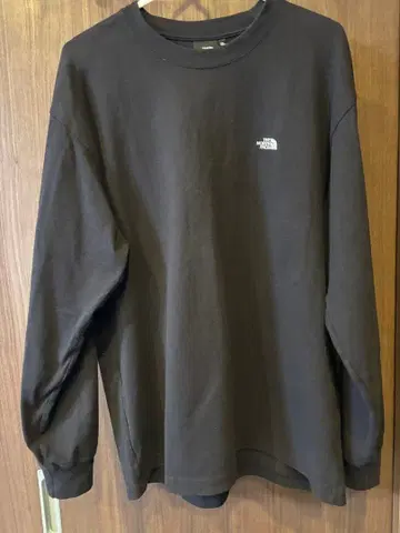 THE NORTH FACE 블랙 긴팔 티셔츠 XL