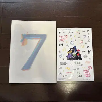 BTS MAP OF THE SOUL 7 포스터