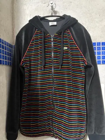 LACOSTE 집업 후드티