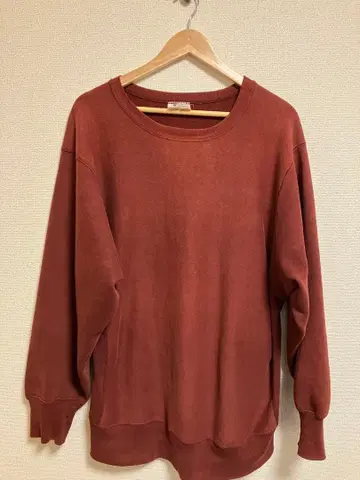 Champion 리버스 위브 80s 완전 무지 페이드 빈티지
