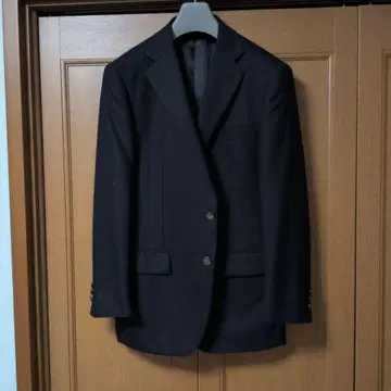 극미품 리갈 네이비 스트라이프 비즈니스 자켓