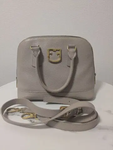FURLA 베이지 핸드백 숄더백