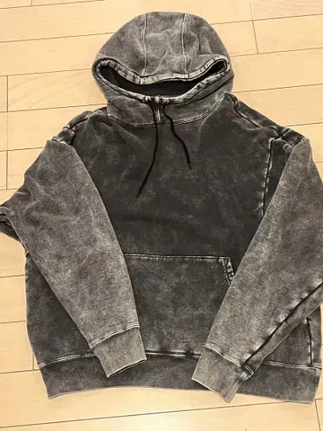 C.E CAVEMPT BLEACHED RIB SEAM HEAVY HOOD