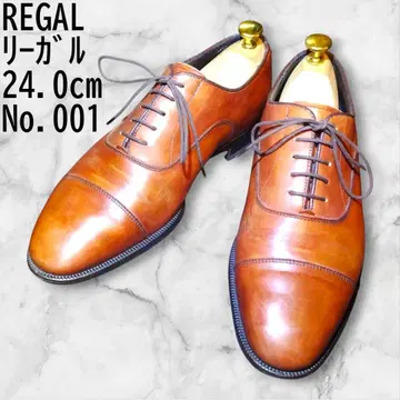 REGAL 리갈 24cm 비즈니스 슈즈 가죽 신발 스트레이트 팁