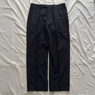 90s 빈티지 와이드 슬랙스 핀스트라이프 아메카지 시티