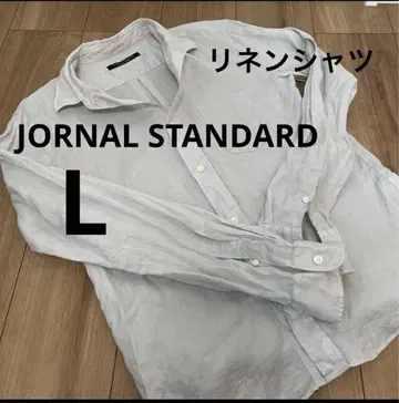 JORNAL STANDARD 린넨 셔츠 L 저널 스탠다드