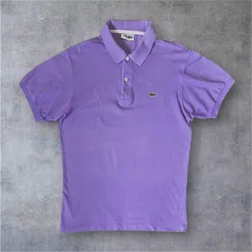 80'S CHEMISE LACOSTE 피케 셔츠 라일락 프랑스제