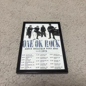 ONE OK ROCKDETOX EUROPEAN TOUR 2025 포스터