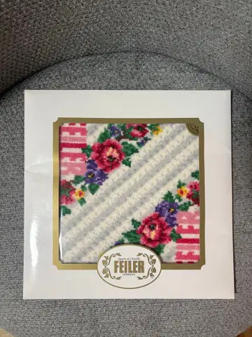 FEILER 페이러 빈티지 손수건 독일제 미개봉