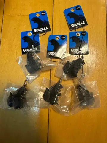 GODZILLA 키링 참 고질라 키홀더 5개 세트