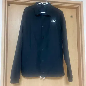 뉴발란스 블랙 나일론 자켓 M