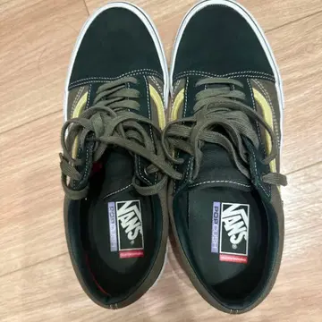 [새상품급] Vans 올드스쿨 올리브 스니커즈