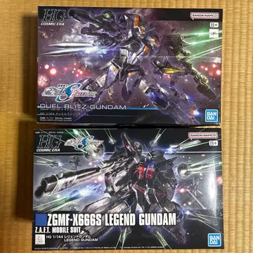 HG 1/144 듀얼 블리츠 건담 & 레전드 건담