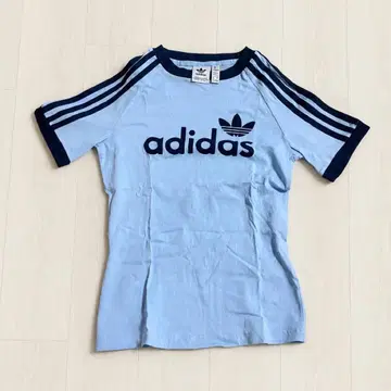 adidas 아디다스 라이트 블루 반팔 T셔츠