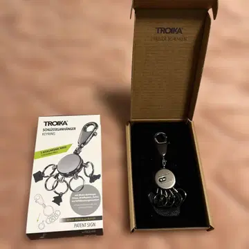 TROIKA KYR62/GM 블랙크롬 키링 기간 한정 가격 인하 중