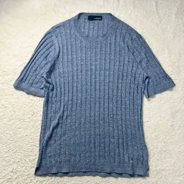 LARDINI 린넨 코튼 니트 T셔츠 48