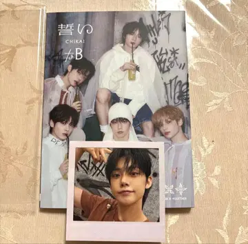 TXT weverse 폴라로이드 포토 카드 연준 맹세