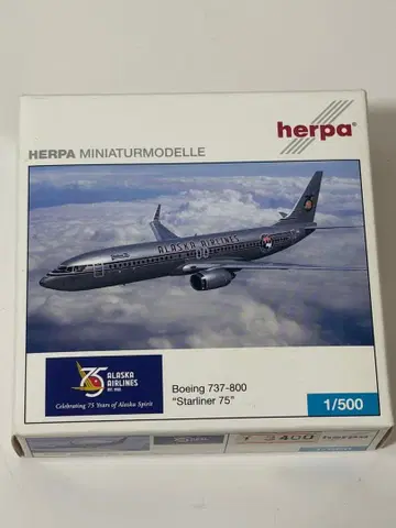 알래스카 항공 B737-800 herpa 1/500