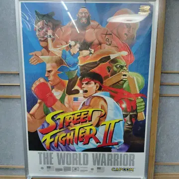 스트리트 파이터 2 포스터 복각판 35주년 캡콤