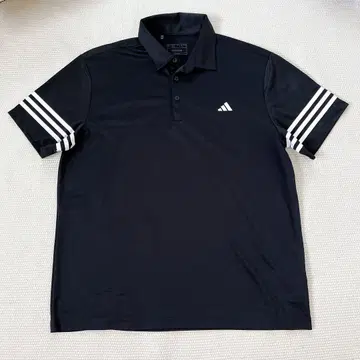 adidas 아디다스 골프 피케 셔츠 3 스트라이프 빅 사이즈
