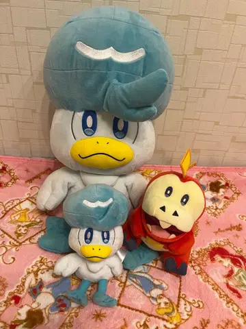 포켓몬 센터 쿠와스 등신대 봉제 인형