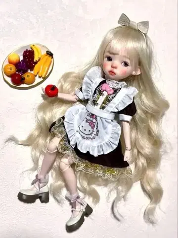 타카라토미 리카짱 키티 원피스 브라이스 복각판 초대 리카짱