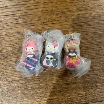 산리오 캐릭터즈 헤이세이 갸루 참 키티 일광화상 키티 마이멜로디