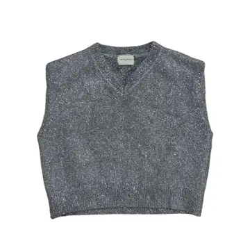 UNITED ARROWS 다리터 라메 슬리브리스 니트 베스트
