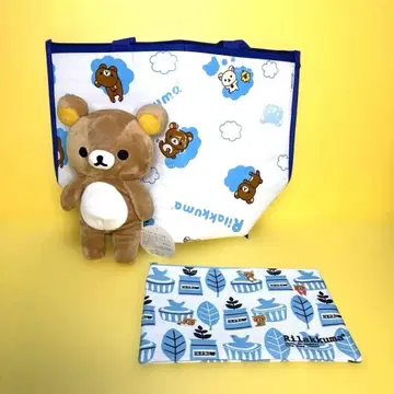 리락쿠마 봉제 인형과 백, 미니 파우치 증정