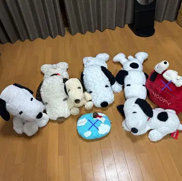 스누피 봉제 인형 6세트