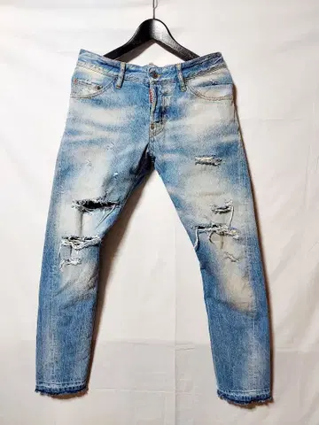 Dsquared2 디스퀘어드 데미지 데님 size44