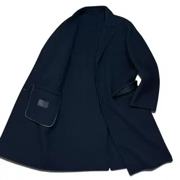 극미품 Ermenegildo Zegna 캐시미어 체스터 코트 블랙
