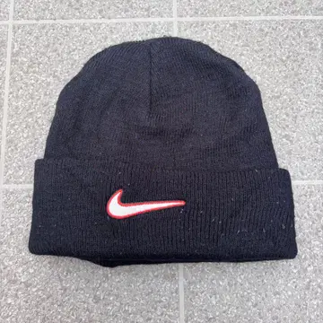 90s 나이키 블랙 아카이브 비니 니트 모자