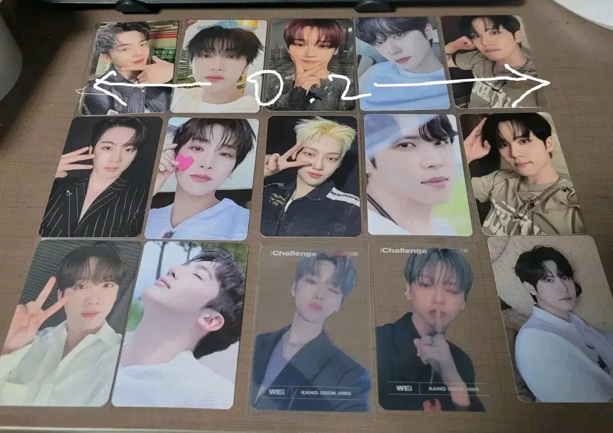 Wei poca Jang Daehyeon Kim Donghan Yoo Yongha Kim Yohan Kang Seokhwa photocard