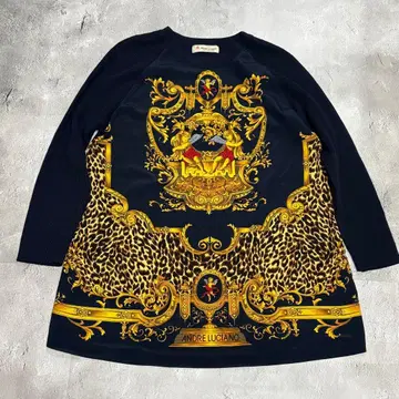 ANDRE LUCIANO baroque leopard L/S 시크 스타일