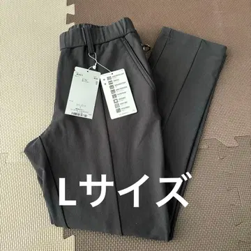 먼싱웨어 새상품 여성용 골프 팬츠 속기모 다크 그레이 L 사이즈