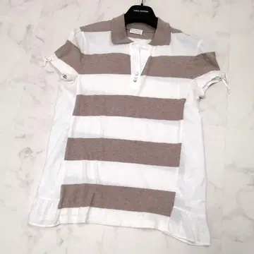 브루넬로쿠치넬리 상의 보더 도킹 프릴 리본 L