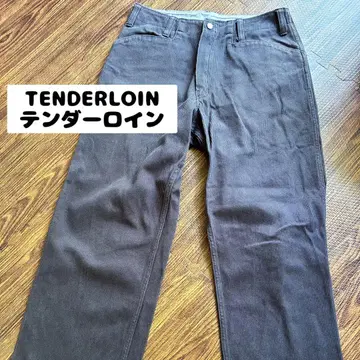 TENDERLOIN 텐더 로인 피케 팬츠 코듀로이 그레이 계열 S