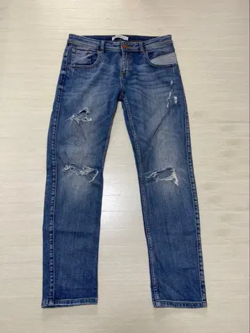 ZARA 데님 데미지 진