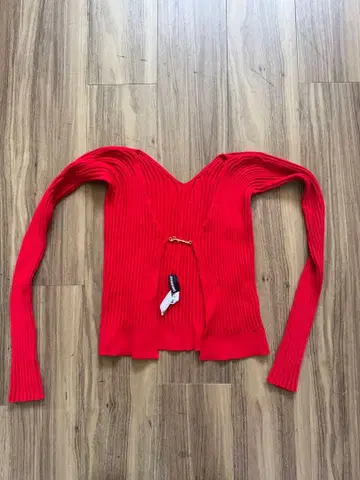 JACQUEMUS 가디건 레드