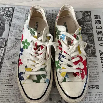 컨버스 converse 꽃무늬 남성용 스니커즈 27cm