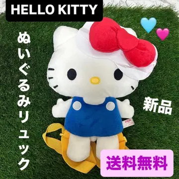 헬로키티 봉제 인형 백팩 새상품 산리오 키티