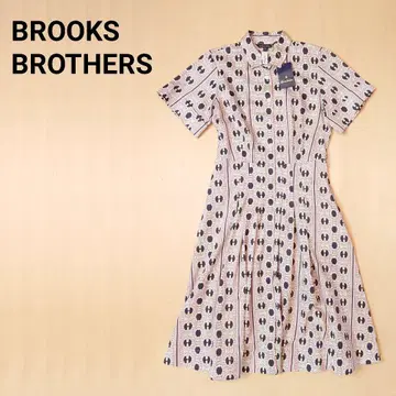 brooks brothers 반팔 원피스 스커트 꽃무늬 미사용품