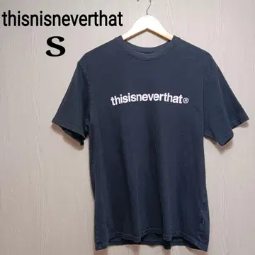 thisisneverthat T셔츠 S 블랙 블랙 컬러