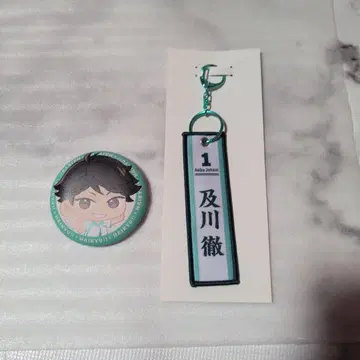 하이큐 다이토 복권 오이카와 토오루 플라이트 택 복슬복슬 캔뱃지